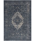 kathy ireland Home Malta Area Rug MAI11-Navy