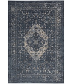 kathy ireland Home Ki25 Malta - Mai11 Navy Area Rug 5 ft. 3 X 7 ft. 7 Rectangle
