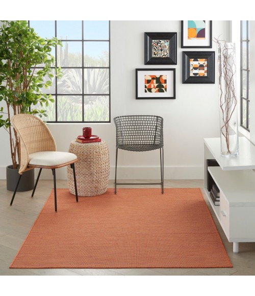 Nourison Positano Area Rug POS01-Terracotta