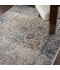Nourison MALTA Area Rug kathy ireland Home Malta Area Rug MAI13-Blue/Ivory