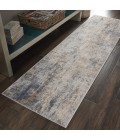 Nourison Rustic Textures Runner Area Rug RUS01-Grey/Beige