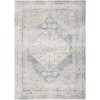 Nourison Astra Washables - Asw11 Light Blue Area Rug 6 ft. 7 in. X 9 ft. Rectangle