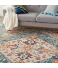Nourison Passion Area Rug PSN23-Ivory/Light Blue
