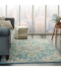 Nourison Passion Area Rug PSN25-Ivory/Light Blue