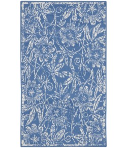 Nourison Whimsicle - Whs05 Blue Area Rug 3 ft. X 5 ft. Rectangle