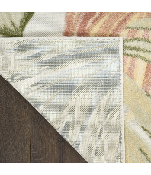 Nourison Aloha Ivory Green ALH43 9 ft. X 12 ft. Rect. Rug