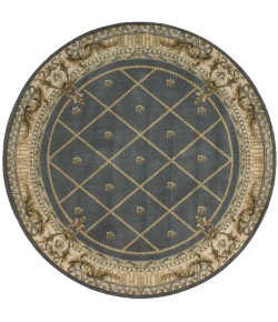 Nourison Ashton House - As03 Blue Area Rug 5 ft. 6 X Round
