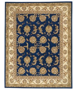 Nourison 2000 - 2022 Navy Area Rug 8 ft. 6 X 11 ft. 6 Rectangle