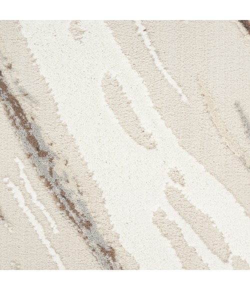 Nourison Sustainable Trends Beige Grey SUT05 6 ft. X 9 ft. Rect. Rug