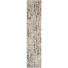 Nourison Quarry - Qua01 Beige Grey Area Rug 2 ft. 2 in. X 12 ft. Runner