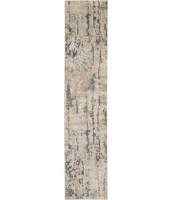 Nourison Quarry - Qua01 Beige Grey Area Rug 2 ft. 2 in. X 12 ft. Runner