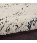 Nourison TEXTURED CONTEMPORARY Area Rug Nourison Textured Contemporary Area Rug TEC03-Ivory Blue