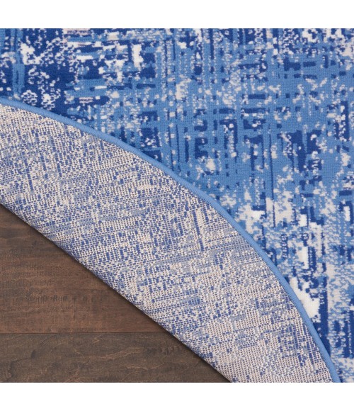 Nourison WHIMSICLE Area Rug Nourison Whimsicle Area Rug WHS08-Blue Ivory