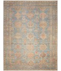 Nourison Vintage Washables Navy Multicolor VWS10 9 ft. 10 in. X 13 ft. 2 in. Rect. Rug