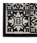 Nourison Aloha Area Rug Nourison Aloha Area Rug ALH34 Black White