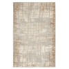 Calvin Klein Ck950 Rush - Ck950 Ivory Taupe Area Rug 3 ft. 2 in. X 5 ft. Rectangle