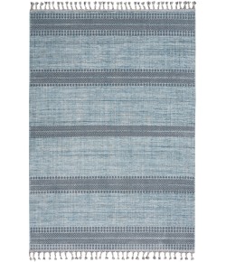 Nourison Asilah - Asi02 Light Blue Charcoal Area Rug 5 ft. 3 in. X 7 ft. 11 in. Rectangle