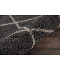 Nourison Brisbane Round Area Rug BRI03-Charcoal