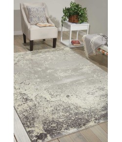 Nourison Twilight - Twi06 Bone Area Rug 7 ft. 9 in. X 9 ft. 9 in. Rectangle