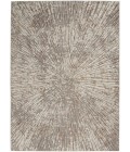 Metallic Area Rug Inspire Me! Home Décor Metallic Area Rug MTL01 Grey Mocha 5'3" x 7'3"