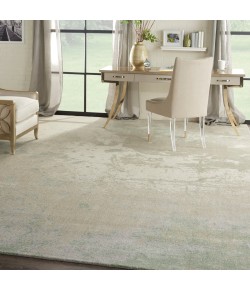 Nourison Twilight - Twi06 Ivory Green Area Rug 9 ft. 9 in. X 13 ft. 9 in. Rectangle