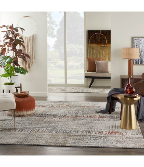 Nourison Tangra Multicolor TNR04 9 ft. X 12 ft. Rect. Rug