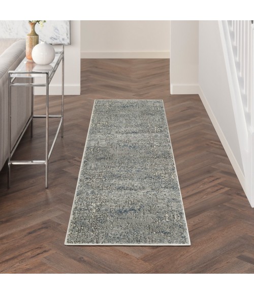 Nourison Quarry Dark Grey QUA17 8 ft. Rect. Rug
