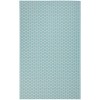 Nourison Reversible Indoor Outdoor Aqua RVB01 9 ft. X 12 ft. Rectangle Rug