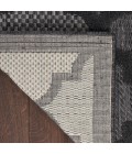 Nourison Easy Care Area Rug Nourison Easy Care Area Rug NES01 Charcoal/Black