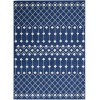 Nourison Home Grafix GRF37 Navy 3 ft. 9 in. X 5 ft. 9 in. Area Rug