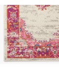 Nourison Passion Area Rug PSN03-Ivory/Fuchsia