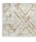 Nourison Dekor Ivory Taupe DEK05 2 ft. X 4 ft. Rect. Rug