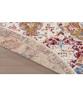 Nourison Grafix Blue Multicolor GRF31 5 ft. 3 in. Round Rug