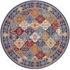Nourison Grafix - Grf31 Multicolor Area Rug 8 ft. X Round
