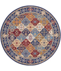 Nourison Grafix - Grf31 Multicolor Area Rug 8 ft. X Round