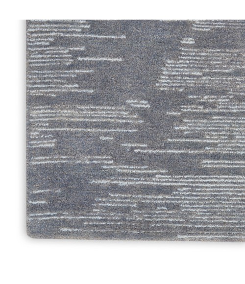 Michael Amini Ma30 Star Area Rug SMR02 Blue