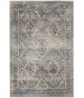 kathy ireland Home Malta Area Rug MAI12-Ivory/Blue