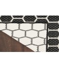 Nourison Reversible Indoor Outdoor Black Rug RVB01 9 ft. X 12 ft. Rectangle - Rugs Town Nourison Reversible Indoor Outdoor Black RVB01 9 ft. X 12 ft. Rectangle Rug