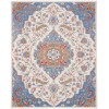 Nourison Elation - Etn09 Ivory Blue Area Rug 9 ft. X 12 ft. Rectangle