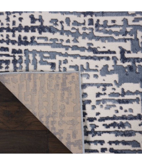 Nourison URBAN DECOR Area Rug Nourison Urban Decor Area Rug URD01-Slate/Ivory