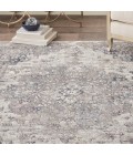 Royal Terrace Area Rug Kathy Ireland Royal Terrace Area Rug KI44 Beige Blue 5'3" x 7'3"