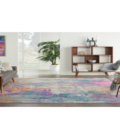 Nourison Passion Ivory Multicolor Rug PSN36 6 ft. X 9 ft. Rectangle - Rugs Town Nourison Passion Ivory Multicolor PSN36 6 ft. X 9 ft. Rectangle Rug