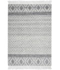 Nicole Curtis Machine Washable Series 3 Area Rug SR303 Black 4' x 6'