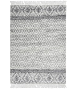 Nicole Curtis Series 3 SR303 Grey/Ivory 4 ft. X 6 ft. Area Rug