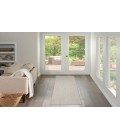 Nourison Courtyard Ivory/Silver COU01 2 ft. 2 in. X 10 ft. Rectangle Rug
