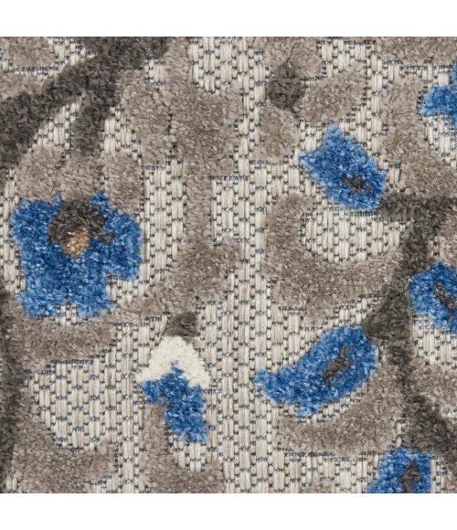 Nourison Aloha Area Rug ALH20-Grey/Multi