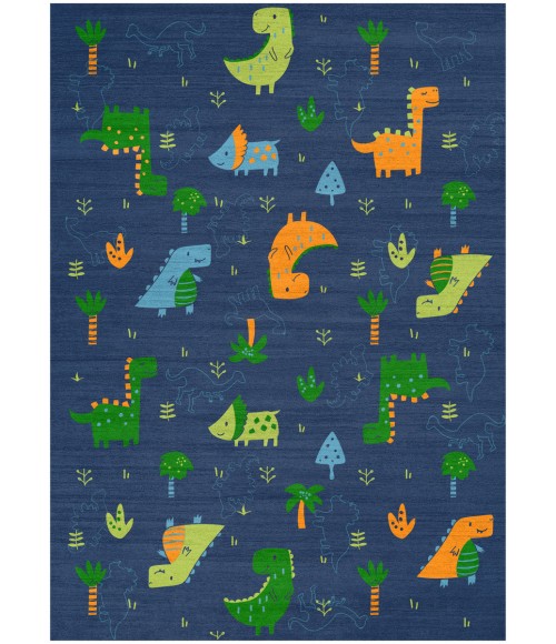 Nourison Home Imagination Navy Multicolor Rug IMA16 4 ft. X 6 ft. Rectangle - Rugs Town Nourison Home Imagination Navy Multicolor IMA16 4 ft. X 6 ft. Rectangle Rug