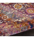 Nourison VINTAGE KASHAN Area Rug Nourison Vintage Kashan Round Area Rug VKA03-Red/Multicolor