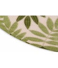 Nourison Aloha Ivory Green ALH18 7 ft. 10 in. Round Rug