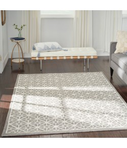 Nicole Curtis Series 2 SR201 Grey 5 ft. 3 in. X 7 ft. 3 in. Area Rug